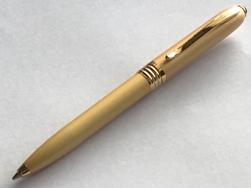 Penna sfera color oro - sfera,