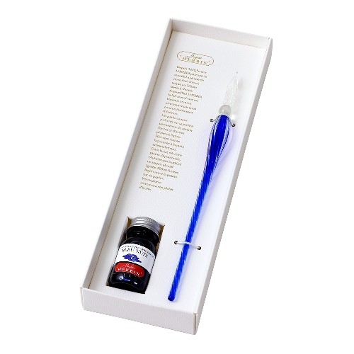 Herbin glass dip pen - glass,
