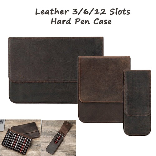 Genuine leather fountain pen - leather,