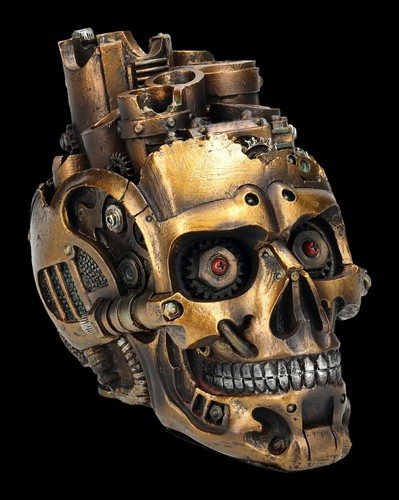 Steampunk teschio con cappello - teschio,