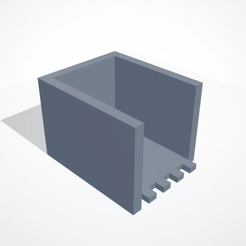 Scatola organizer porta penne