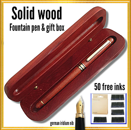 Penna stilografica legno - penna,