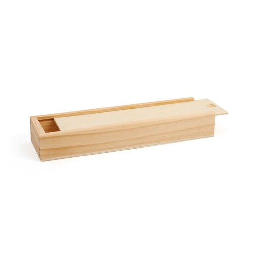 Scatola porta penne legno - porta,