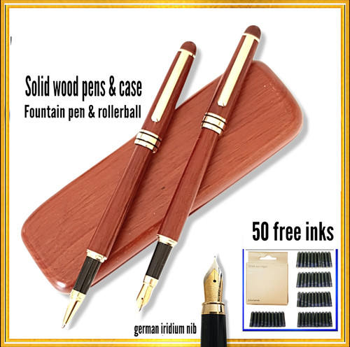 Penna stilografica legno - penna, in